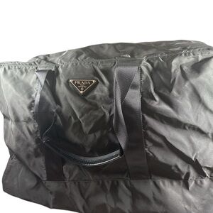 Prada Black Duffel Bag for Men